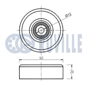 Rollensatz, Keilrippenriemen 5509361 von RUVILLE günstig für 14,22 € online kaufen