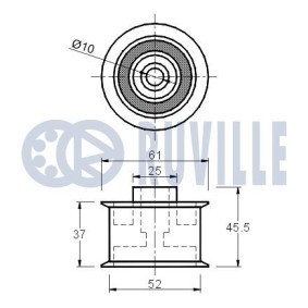 Radlagersatz 5029D von RUVILLE günstig für 76,32 € online kaufen