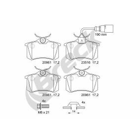 Achetez des Plaquettes de frein BRECK 23554 10 704 10 à prix pour 37,98 €