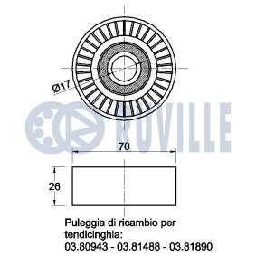 Nockenwelle 215199 von RUVILLE günstig für 244,17 € online kaufen