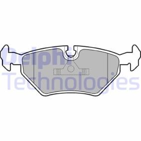 Compre Pastilhas de travão da DELPHI LP555 a um preço baixo por 19,51 €