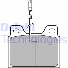 Compre Pastilhas de travão de DELPHI online para 504 a preços moderados