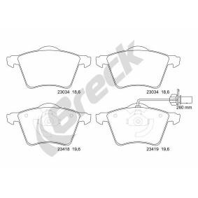 Achetez des Plaquettes de frein BRECK 23418 00 703 10 à prix pour 60,32 €
