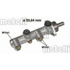 Compre Cilindro principal de freno de METELLI online para 33 (907A) a precios moderados
