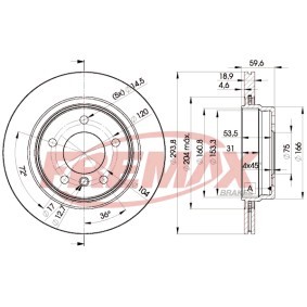 Compre Disco de travão da FREMAX BD-5563 a um preço baixo por 79,97 €