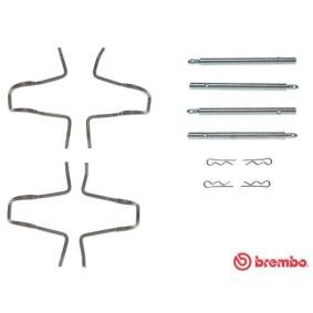 Zubehörsatz, Scheibenbremsbelag für MERCEDES-BENZ von BREMBO