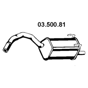 Endschalldämpfer 03.500.81 von EBERSPÄCHER günstig für 252,17 € online kaufen