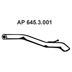 Abgasrohr 645.3.001 von EBERSPÄCHER günstig für 22,40 € online kaufen