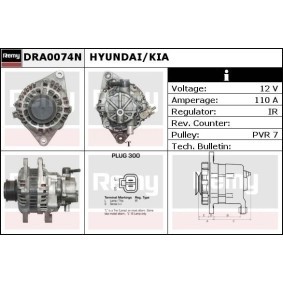 Lichtmaschine DRA0074N von DELCO REMY günstig für 265,35 € online kaufen