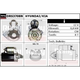 Anlasser DRS3708N von DELCO REMY günstig für 133,72 € online kaufen
