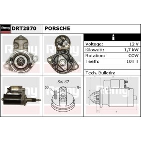 Anlasser DRT2870 von DELCO REMY günstig für 132,79 € online kaufen