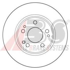 Bremsscheibe 15789 OE von A.B.S. günstig für 37,41 € online kaufen
