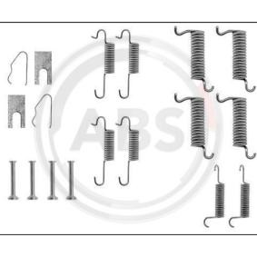 Achetez des Kit d'accessoires, mâchoire de frein A.B.S. 0536Q à prix pour 18,12 €