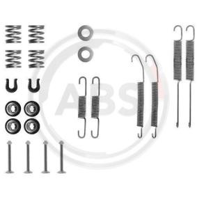 Achetez des Kit d'accessoires, mâchoire de frein A.B.S. 0718Q à prix pour 6,03 €