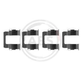 Compre Kit de acessórios, pastilhas de travão de A.B.S. online para SUNNY II Hatchback (N13) a preços moderados