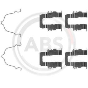 Zubehörsatz, Scheibenbremsbelag für FORD USA von A.B.S.