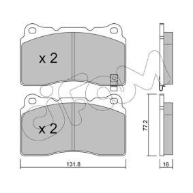 Bremsbeläge 822-288-5 von CIFAM günstig für 114,60 € online kaufen