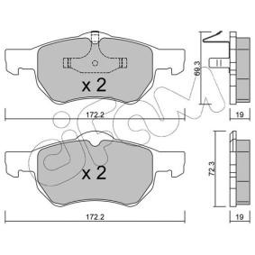 Achetez des Plaquettes de frein CIFAM 822-523-0 à prix pour 33,59 €