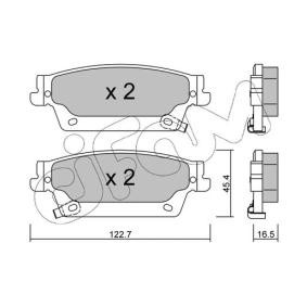 Bremsbeläge 822-701-0 von CIFAM günstig für 106,44 € online kaufen