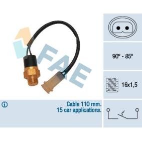 Temperaturschalter, Kühlerlüfter für NISSAN von FAE