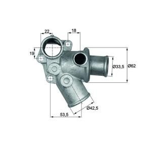 Kjøp Termostat, kjølemiddel av MAHLE ORIGINAL TI 73 80D til den lave prisen 777,85 NOK