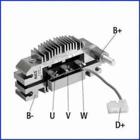 Achetez des Pont de diodes, alternateur HITACHI 139586 à prix pour 24,14 €