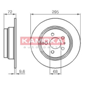 Bremsscheibe für VOLVO von KAMOKA