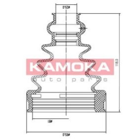 Compre Fole, veio de transmissão da KAMOKA 1148709 a um preço baixo por 15,06 €