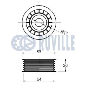 Motorlager für FIAT von RUVILLE
