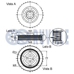 Steuerkettenspanner 3451041 von RUVILLE günstig für 75,72 € online kaufen