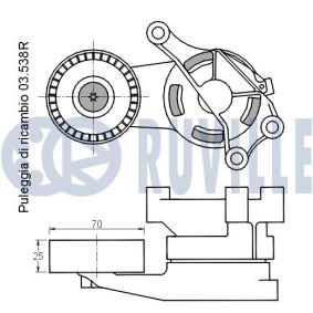 Axialgelenk, Spurstange 915822 von RUVILLE günstig für 14,56 € online kaufen