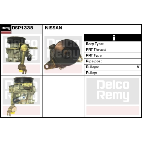 Servopumpe für NISSAN von DELCO REMY