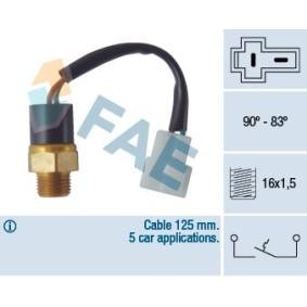 Temperaturschalter, Kühlerlüfter für NISSAN von FAE