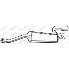 Endschalldämpfer 02183 von WALKER günstig für 77,27 € online kaufen