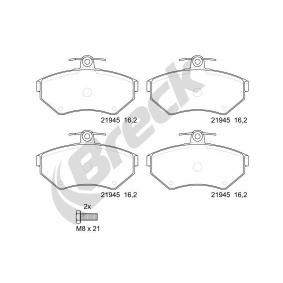 Achetez des Plaquettes de frein BRECK 21945 00 701 00 à prix pour 39,63 €