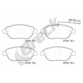 Achetez des Plaquettes de frein BRECK 23708 00 701 10 à prix pour 41,76 €