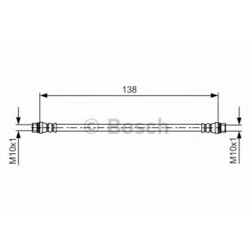 Bremsschlauch 1 987 481 625 von BOSCH günstig für 17,69 € online kaufen
