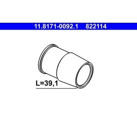 Führungshülse, Bremssattel 11.8171-0092.1 von ATE günstig für 1,91 € online kaufen