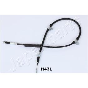 Handbremsseil BC-H43L von JAPANPARTS günstig für 62,26 € online kaufen