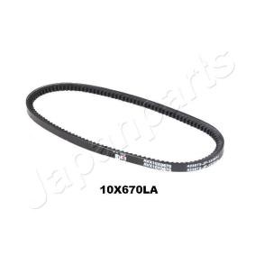 Keilriemen DT-10X670LA von JAPANPARTS günstig für 23,12 € online kaufen