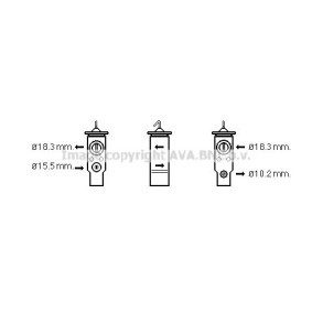 Compre Válvula de expansão, ar condicionado da PRASCO HY1410 a um preço baixo por 47,10 €