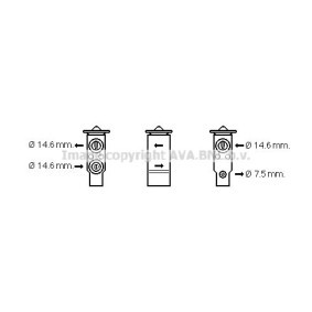 Compre Válvula de expansão, ar condicionado da PRASCO HY1411 a um preço baixo por 48,58 €