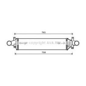 Ladeluftkühler MS4658 von PRASCO günstig für 387,01 € online kaufen