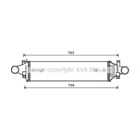 Ladeluftkühler MS4659 von PRASCO günstig für 451,75 € online kaufen