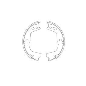 Compre Jogo de maxilas de travão, travão de estacionamento da TRW GS8803 a um preço baixo por 46,25 €