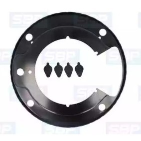 Compre Chapa protectora, tambor de travão da SBP 11-VO001 a um preço baixo por 54,32 €