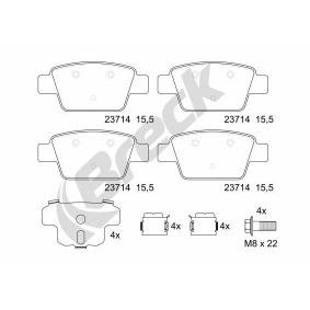 Achetez des Plaquettes de frein BRECK 23714 00 704 00 à prix pour 37,81 €