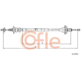 Achetez des Câble d'embrayage COFLE 11.2911 à prix pour 23,72 €