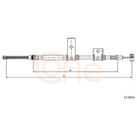 Compre Cabo de velocímetro de COFLE online para 124 Spider (124_) a preços moderados