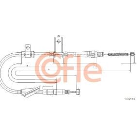 Handbremsseil 10.5161 von COFLE günstig für 31,12 € online kaufen